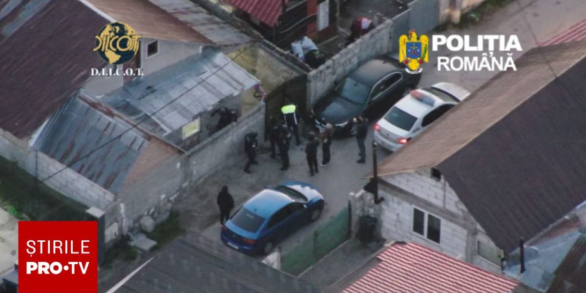 Percheziții-fulger în București și 4 județe: Rețea de proxeneți, 59.000€ obținuți ilegal