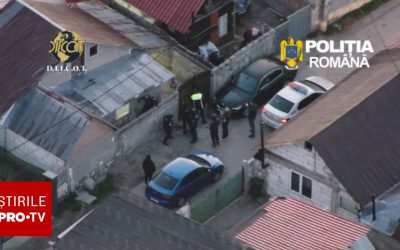 Percheziții-fulger în București și 4 județe: Rețea de proxeneți, 59.000€ obținuți ilegal