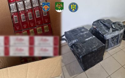 Rețea de contrabandă cu țigări, scoasă de sub control în Moldova. Ajutor de la Poliția de Frontieră Română