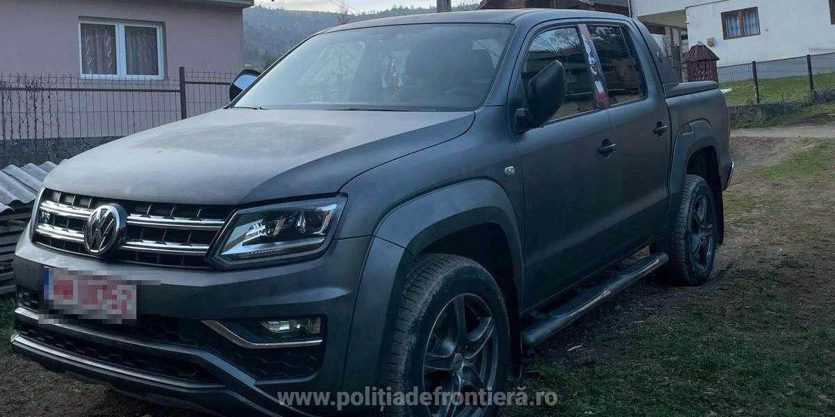 Polițiștii de frontieră au recuperat un autoturism furat din Austria, în valoare de 25.000 de euro, în Vișeu de Sus, județul Maramureș