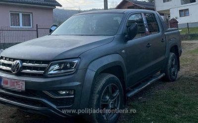 Polițiștii de frontieră au recuperat un autoturism furat din Austria, în valoare de 25.000 de euro, în Vișeu de Sus, județul Maramureș