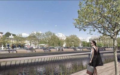 Primarul Capitalei, Ciprian Ciucu, a semnat autorizațiile de construire pentru proiectele urbanistice pietonale care vizează Podul Calicilor și malurile Dâmboviței