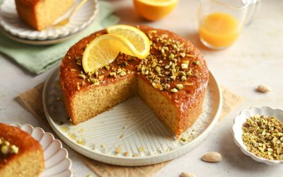 Dulce de post: Prăjitură cu lămâie și mălai, un deliciu pufoș