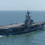 Bush în Mediterana: Al treilea portavion nuclear, spre Orientul Mijlociu