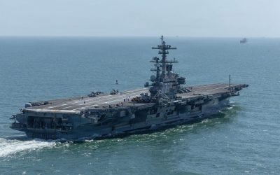 Bush în Mediterana: Al treilea portavion nuclear, spre Orientul Mijlociu