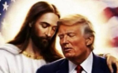 Donald Trump, din nou controversat: Iisus îl îmbrățișează, după ce a șters o poză