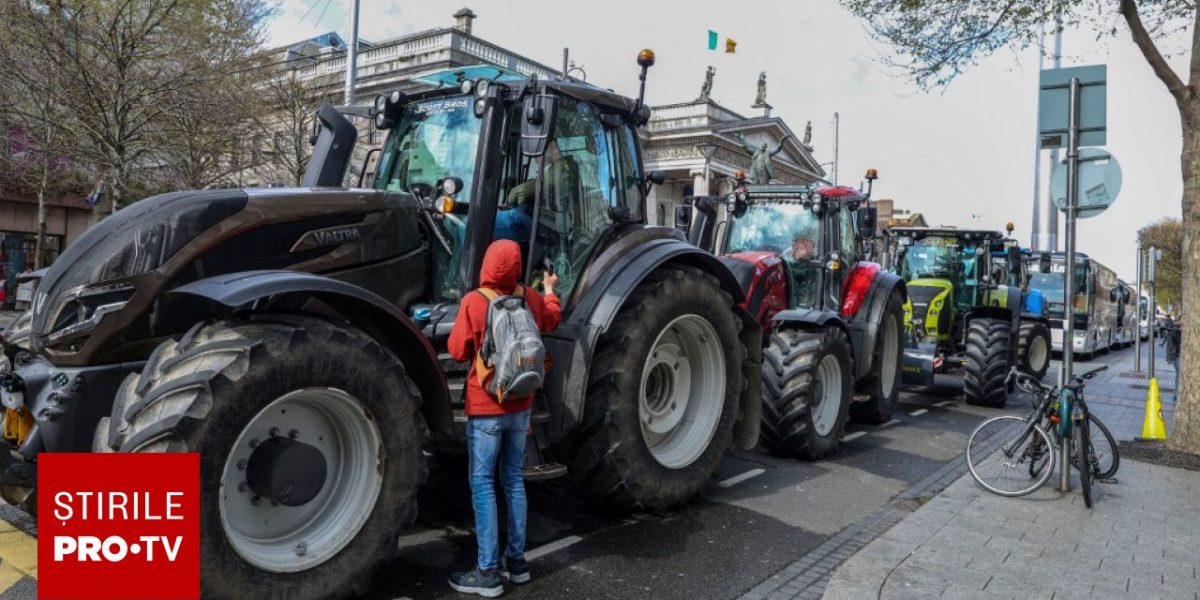 Proteste masive în Irlanda: Poliția intervine în forță, după scumpirea combustibililor