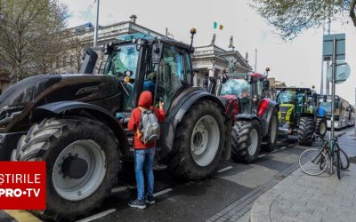 Proteste masive în Irlanda: Poliția intervine în forță, după scumpirea combustibililor
