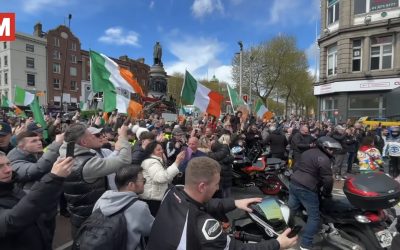 Proteste FURIOASE în Irlanda: Poliția declară ilegale mișcările anti-combustibil