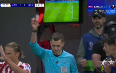 Barcelona, din nou, eliminată: Cartonaș roșu în duelul cu Atletico Madrid