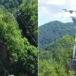 Accesul la Statuia lui Prometeu de la Vidraru, redeschis: Priveliște spectaculoasă!