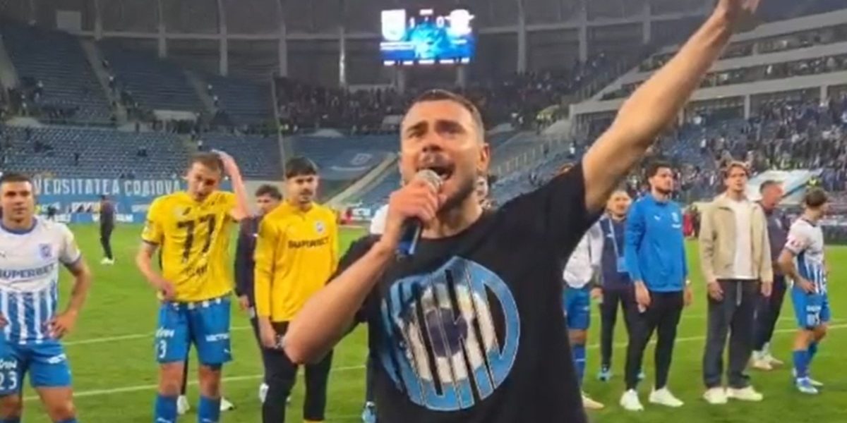 Screciu, „șef de galerie” la Craiova după victoria cu Rapid: 1-0 în Bănie