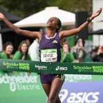 Șure Demise, nou record la Maratonul de la Paris