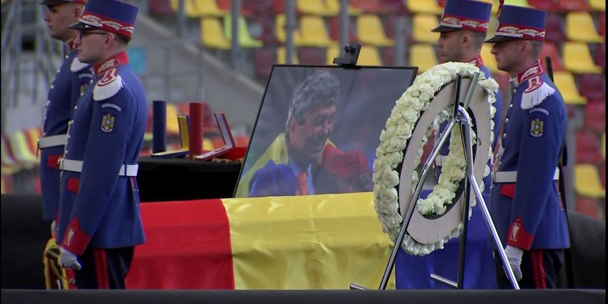 Moment jenant la FCSB – Oțelul: Ce s-a întâmplat în minutul de reculegere pentru Mircea Lucescu