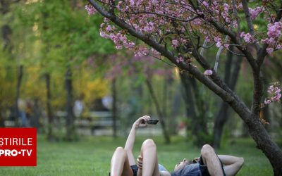 Vreme de primăvară: Temperaturi de 21 grade și unde va ploua