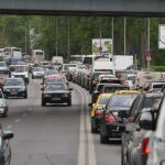 Agomeratie infernală pe DN 1, spre Brașov: Coloane de mașini