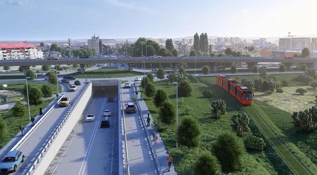 Tram-tren: Oradea, legătură directă cu aeroportul, finanțată de UE