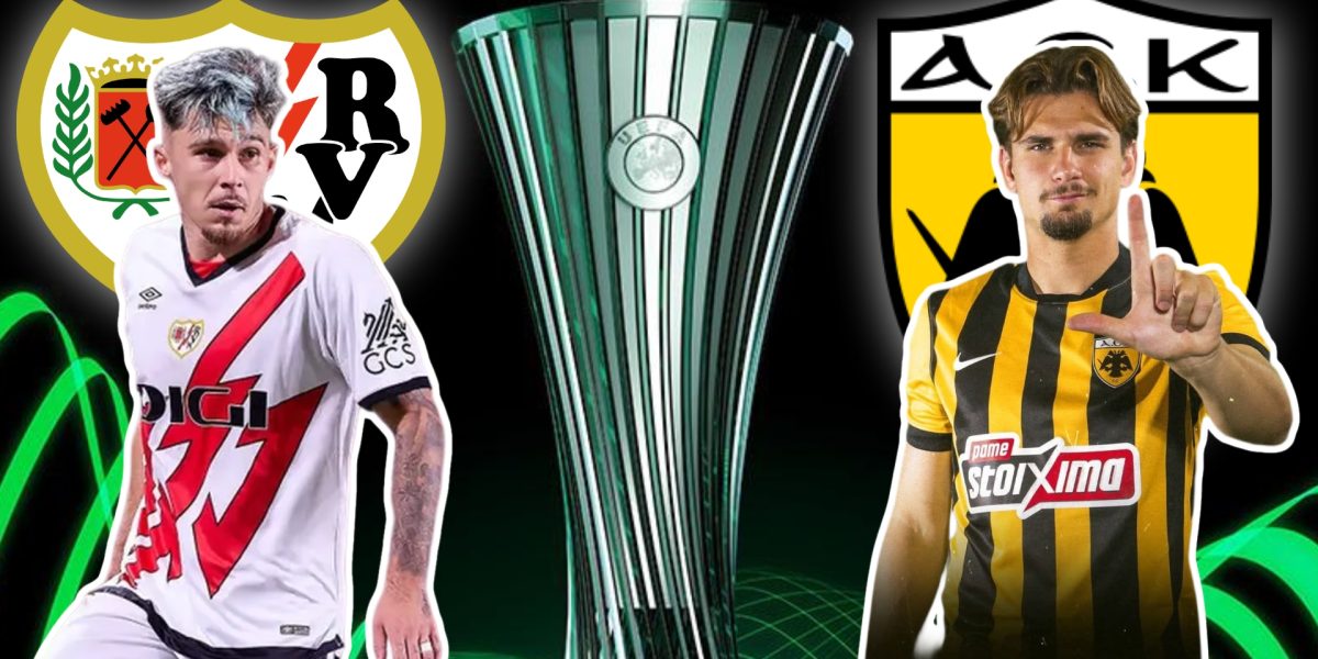 Rayo Vallecano – AEK Atena, un duel cu miză mare în Conference League, unde Andrei Rațiu și Răzvan Marin se vor înfrunta