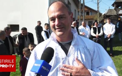 American fascinat de Paștele din Breb: „Îmi place foarte mult România”