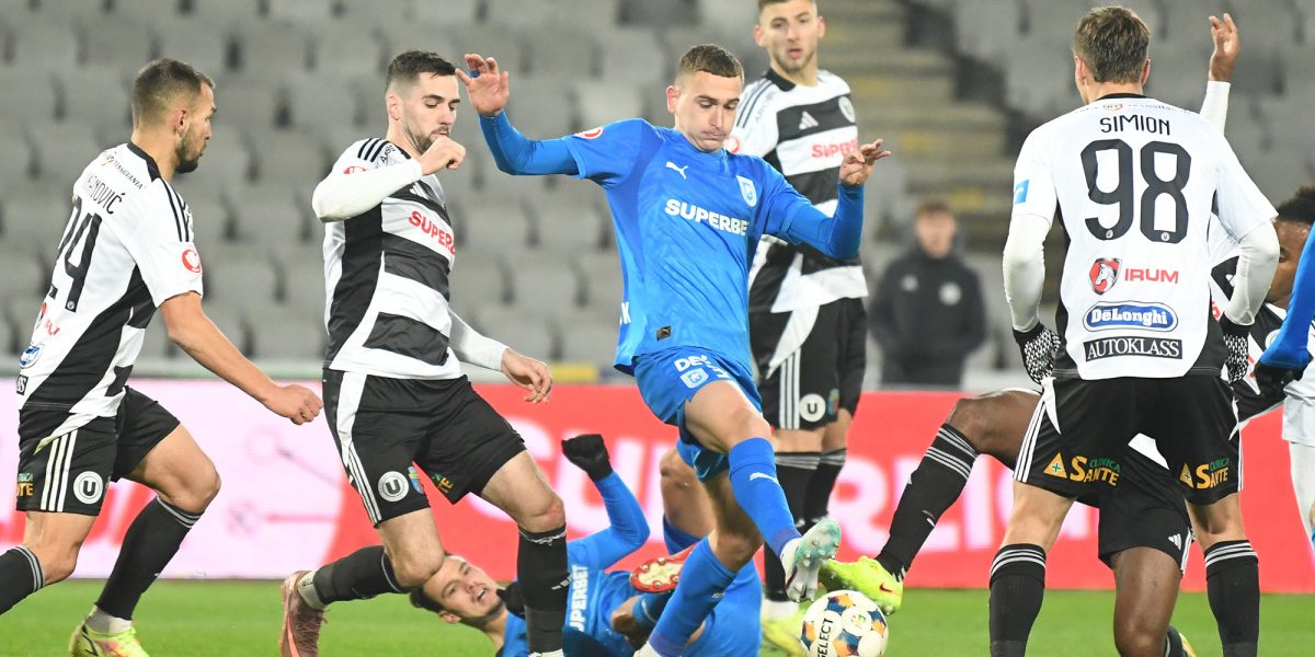 U Cluj – Craiova, duel crucial în play-off: Vezi meciul LIVE de la 21:30