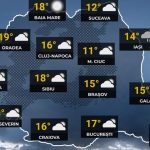 Vremea extremă pe 13 aprilie: România, între -3 și 21 grade, ploi și vânt