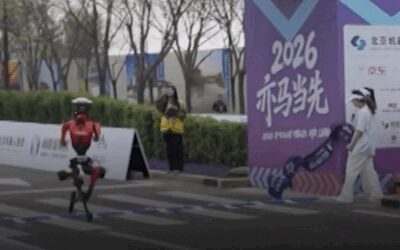 Robot umanoid învingător la Beijing, recordul lui Kiplimo, depășit dramatic