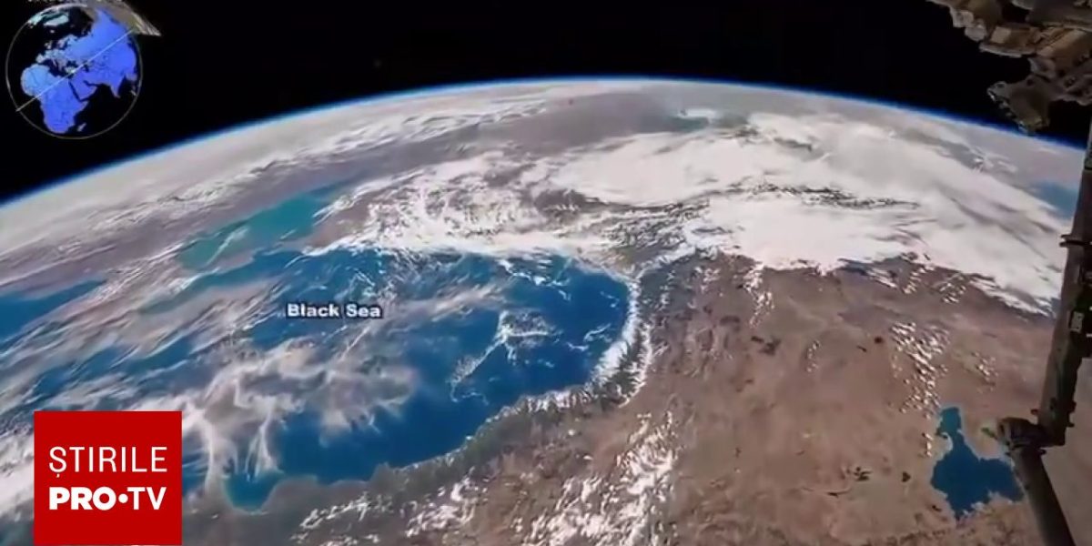 Marea Neagră din spațiu: Imagini ȘOCANTE publicate de Ambasada SUA, înainte de Artemis II