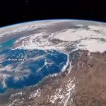 Marea Neagră din spațiu: Imagini ȘOCANTE publicate de Ambasada SUA, înainte de Artemis II