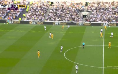 ACUM: Tottenham – Brighton, 0-0 pe VOYO. Radu Drăgușin, pe banca de rezerve