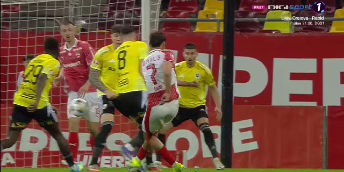 Musi, gol de excepție în Dinamo – „U” Cluj: Reușita care a aprins tribunele!