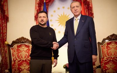 Președintele ucrainean, VOLODIMIR Zelenski, a sosit sâmbătă la ISTANBUL pentru o întâlnire cu omologul său turc, RECEP TAYYIP Erdogan, conform anunțului administrației prezidențiale de la Kiev