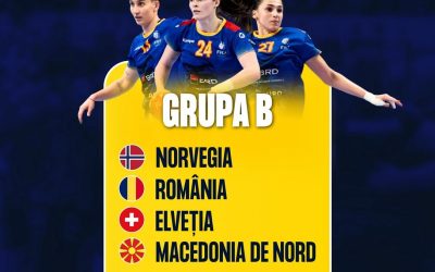 România, în grupa B la EURO 2026: Handbal cu Norvegia