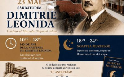 Dimitrie Leonida omagiat: Noaptea Muzeelor, pe 23 mai, la Tehnic