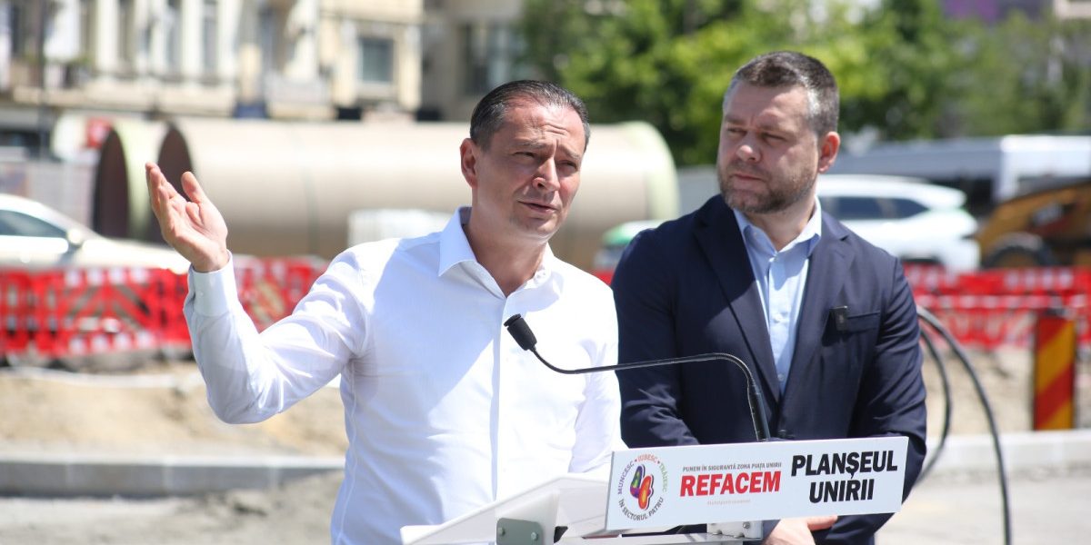 Băluţă anunţă finalizarea primei etape la Planşeul Unirii: Zona Hanului lui Manuc intră în teste. Ciucu: lucrările sunt în grafic