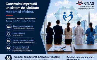 Șefii CAS la concurs: CNAS promite evaluare fără „ingerințe politice”