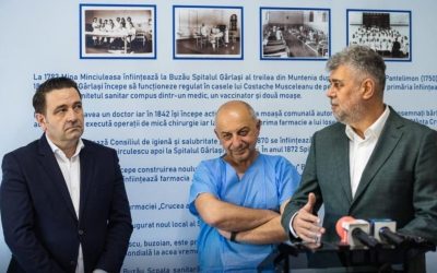 Claudiu Damian, din nou șef la Spitalul Județean de Urgență Buzău