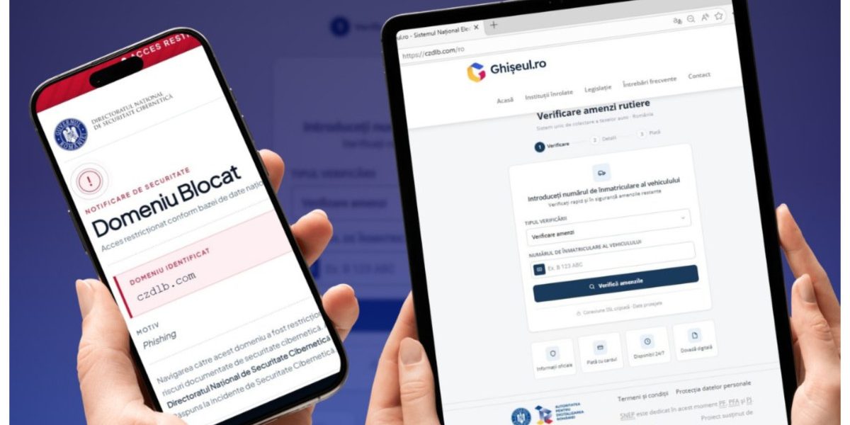 Escrocherie online cu Ghișeul.ro: SMS-uri false și pagini care cer datele cardului pentru „plata amenzilor”