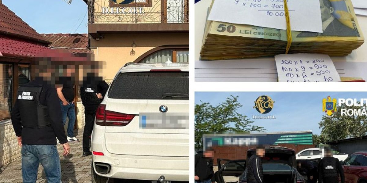 Percheziții-fulger în România: Țigări și pastile spre Finlanda, trafic uriaș