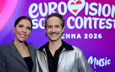 VICTORIA SWAROVSKI și MICHAEL OSTROWSKI, gazdele Eurovision 2026: Cine sunt ei?