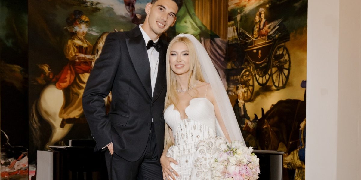Imagini spectaculoase de la nunta Andreei Bălan: Cine n-a venit la petrecerea cu Victor Cornea