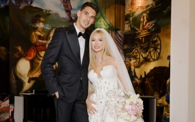 Imagini spectaculoase de la nunta Andreei Bălan: Cine n-a venit la petrecerea cu Victor Cornea