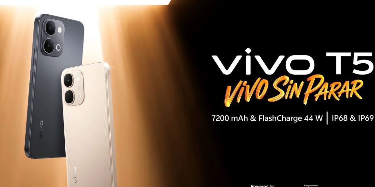 Vivo T5: Lansare cu baterie ULUITOARE de 7.200 mAh și ecran de 120 Hz