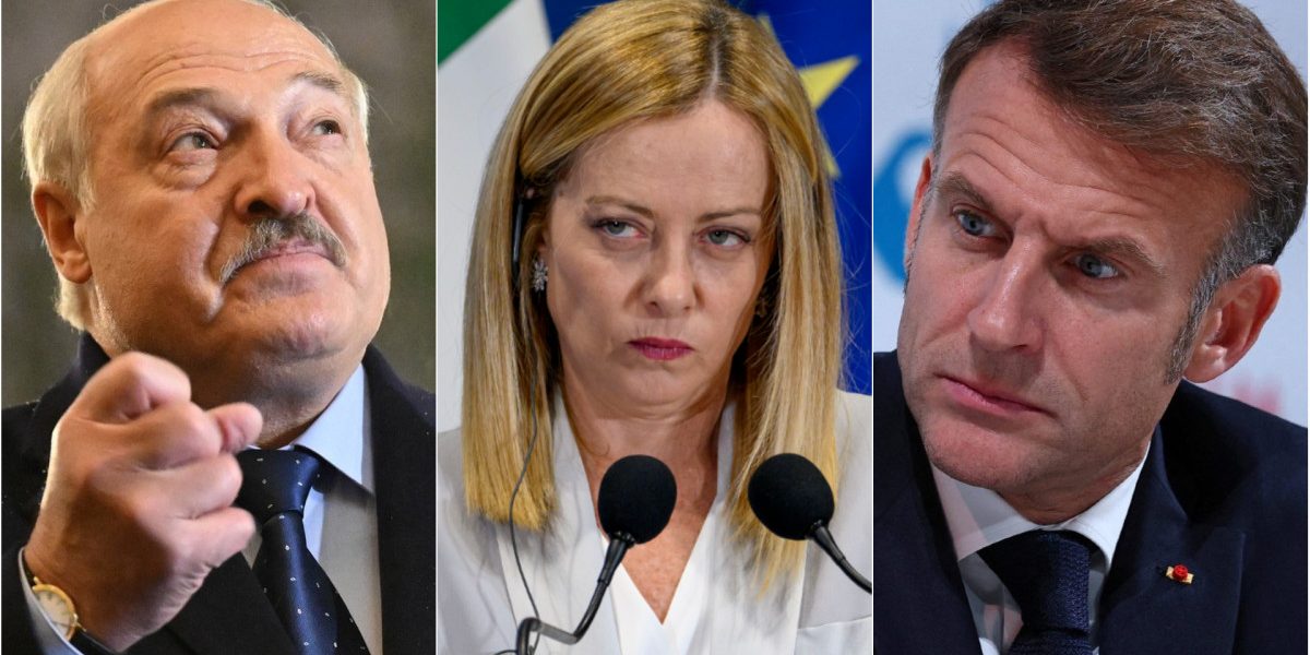 Lukașenko, dispreț față de Meloni: „Nu poate negocia”. Ce vrea de la Macron
