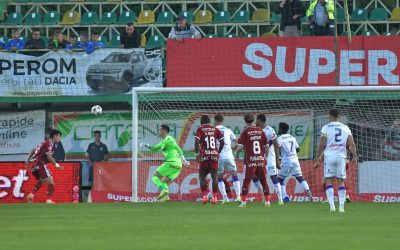 Argeș, învinsă de Rapid în play-off-ul SuperLigii: Patru schimbări la pauză