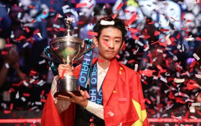 Wu Yize, un tânăr jucător de snooker din China, a triumfat în finala Campionatului Mondial, învingându-l pe Shaun Murphy cu scorul de 18-17
