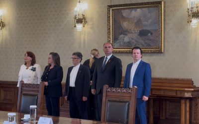 Șoșoacă, live de la Cotroceni: Scene neașteptate, felicitări pentru o angajată