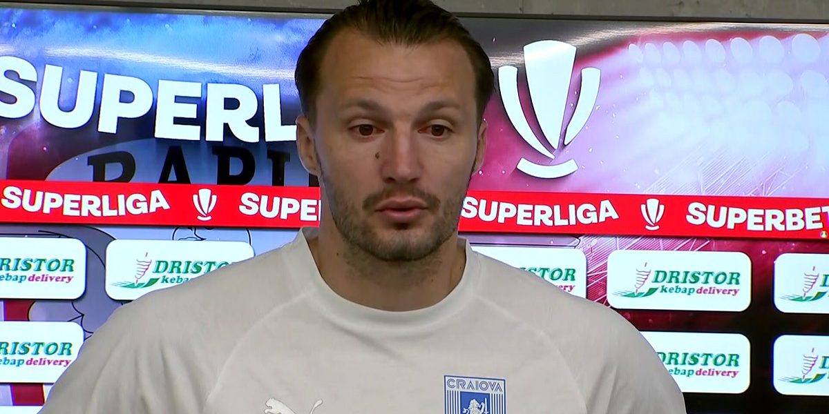 Mogoș, în lacrimi după ultimul meci la Universitatea Craiova: „Am promis”