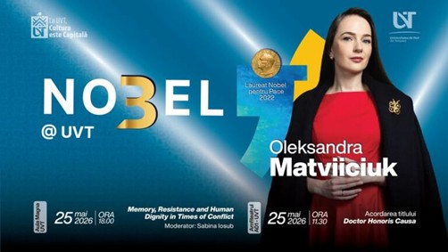 Oleksandra Matviiciuk, vocea Europei libere, dialog cu timișorenii