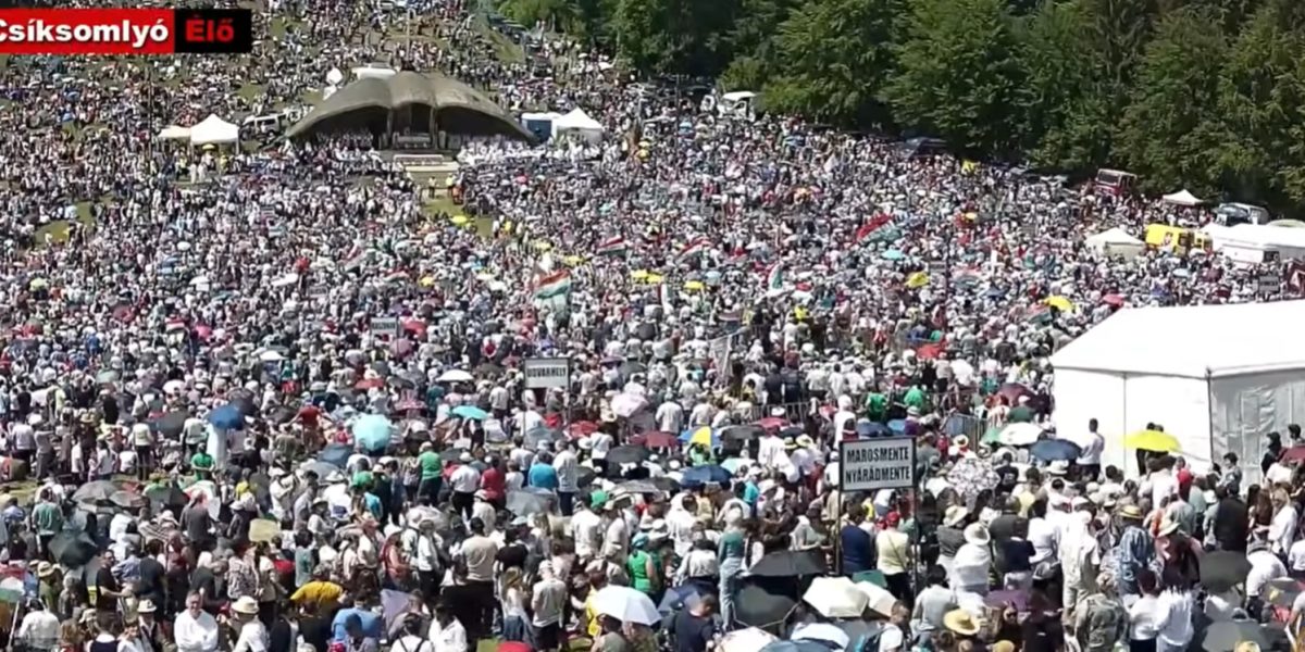 Șumuleu Ciuc, aglomerație de credincioși: Sute de mii la pelerinaj!