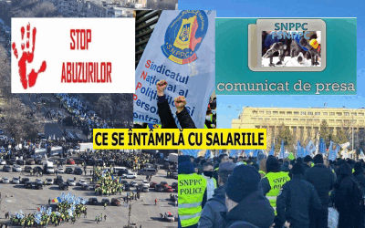 Salariu MINIM pentru polițiștii debutanți din 2026